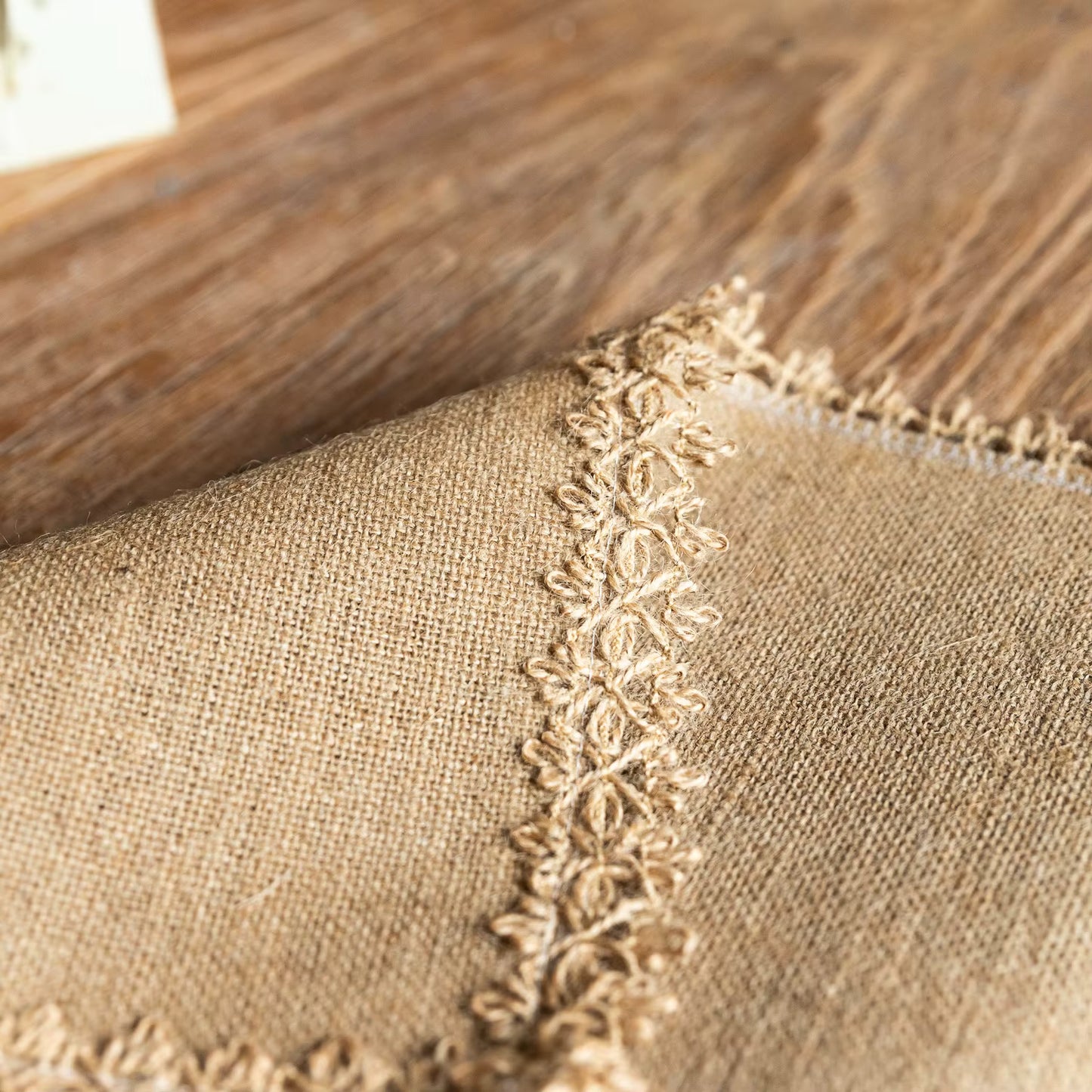 Rustic Jute Placemats – Farmhouse-Style Natural Table Mats