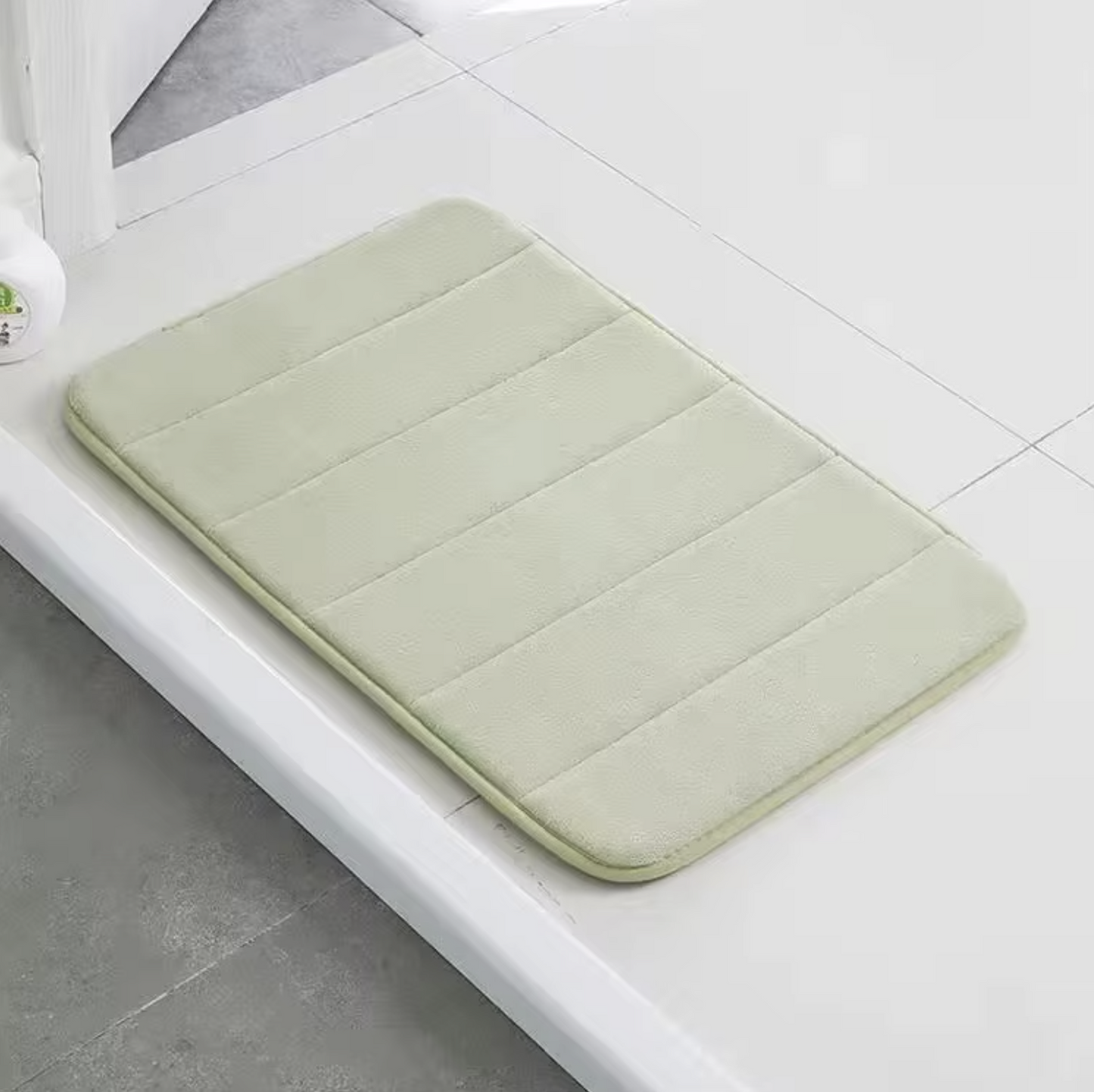 Thickened Memory Sponge Carpets Memory Foam Bath Mat Super Absorbent Anti-slip Mat Quick Dry Soft Mat for Shower