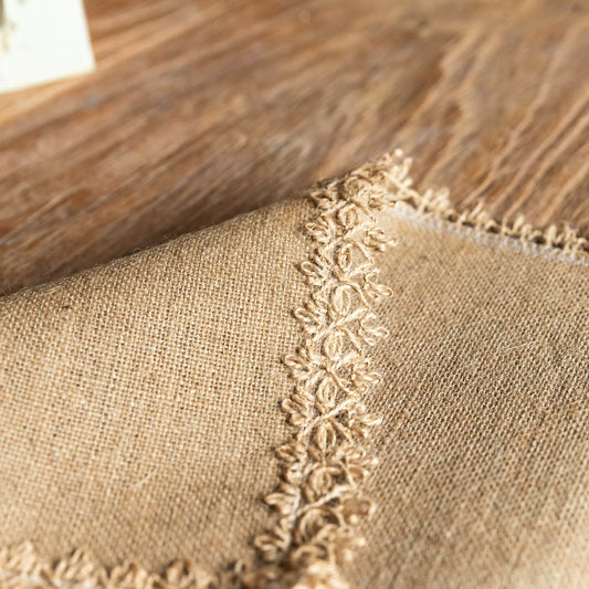 Rustic Jute Placemats – Farmhouse-Style Natural Table Mats