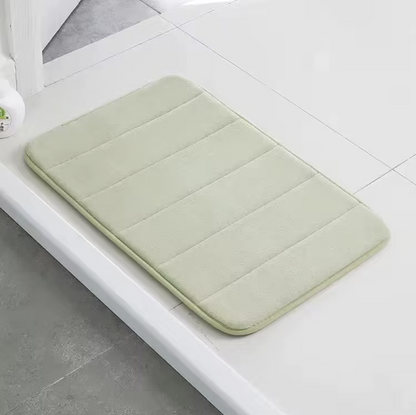 Thickened Memory Sponge Carpets Memory Foam Bath Mat Super Absorbent Anti-slip Mat Quick Dry Soft Mat for Shower