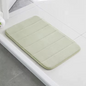Thickened Memory Sponge Carpets Memory Foam Bath Mat Super Absorbent Anti-slip Mat Quick Dry Soft Mat for Shower